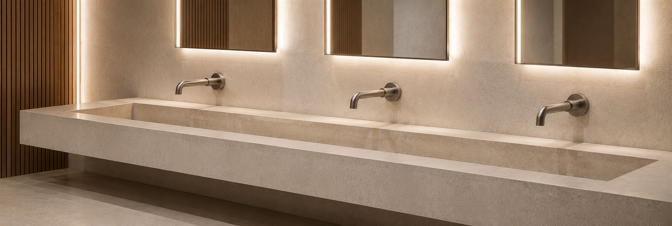 Fontana touchless faucets for BellaAge Hickory active adult community restroom planning